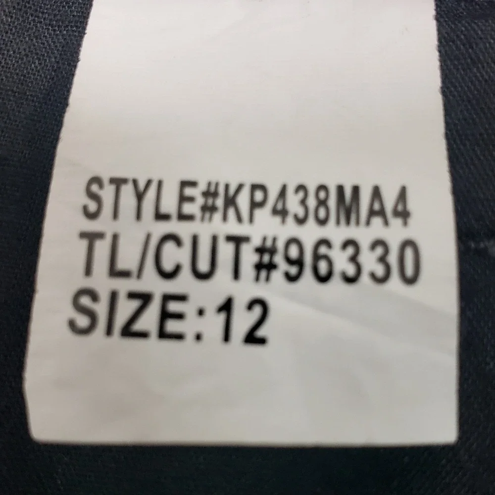 KUT from the Kloth Women Snakeskin Print Pants Size 12 Black Grey KP438MA4 - Picture 2 of 13
